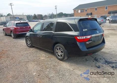 2012 Honda Odyssey Ex-L z USA, uszkodzony, nr VIN 5FNRL5H69CB097094